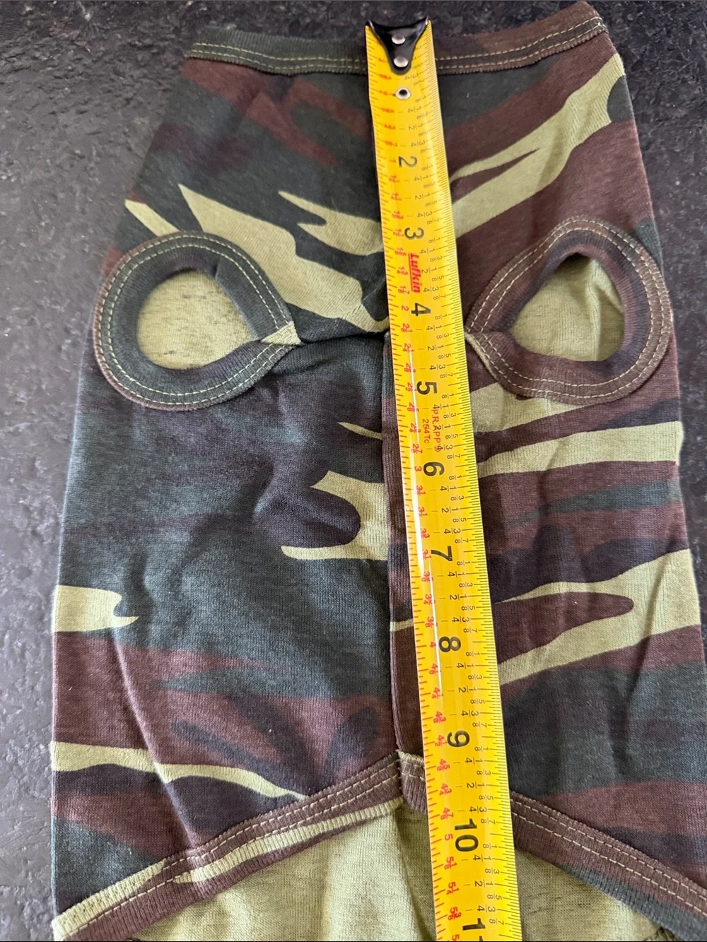 Dog Camo Shirt - Green/Brown